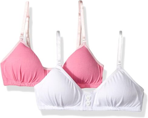 Hanes Girls' Big Molded Underwire Bra (Pack of 2) in Kuwait