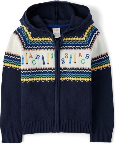 Gymboree Boys and Toddler Long Sleeve Zip Up Hoodie Sweatshirt in Kuwait