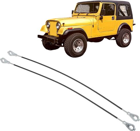 رقم J5752617 كابلات دعم الباب الخلفي لكابل رفع الباب الخلفي لسلسلة Jeep CJ CJ7 CJ5 in Saudi Arabia