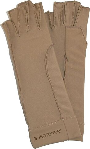 isotoner Women & Men Arthritis Compression Rheumatoid Pain Relief Gloves for joint support with Open/Full finger design in Kuwait