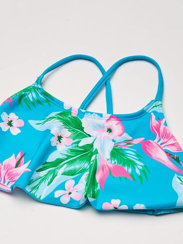 Kanu Surf Girls' Karlie Flounce Bikini Beach Sport 2 Piece Swimsuit in Kuwait