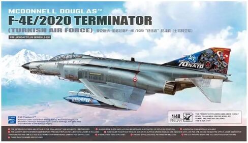 نموذج LS-020 1/48 مقياس F-4E/2020 المنهي (القوات الجوية التركية) مجموعة الطائرات المقاتلة البلاستيك أطقم منمذجة in Saudi Arabia