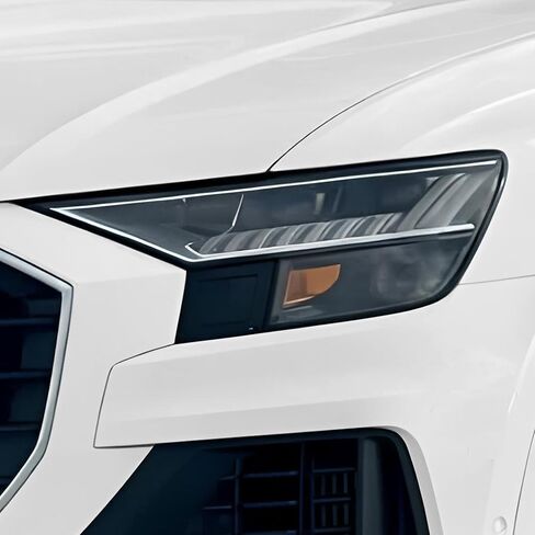 BOGAR TECH DESIGNS Full Headlight Taillight Tint Kit Compatible with Audi Q8 & SQ8 & RS Q8 2019-2023, Dark Smoke in Saudi Arabia