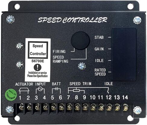 S6700E Speed Governor Controller Generator Control Unit Module Generator Parts in Saudi Arabia