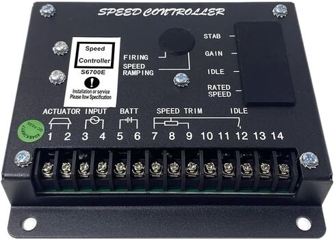 S6700E Speed Governor Controller Generator Control Unit Module Generator Parts in Saudi Arabia