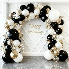 Gender Reveal Balloon Arch Kit, Blush Pink and Blue Balloons Metallic Gold Sand White Balloons for Boy and Girl Gender Reveal Boho Bachelorette Birthday Baby Shower Neutral Bear Theme Decorations in Saudi Arabia