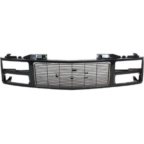 مجموعة الشبكة الأمامية Garage-Pro لسيارة GMC Yukon 1992-1993، K2500 1988-1993، C1500، C2500، Black Grill GM1200391 in Kuwait