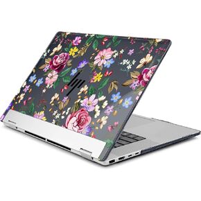 حافظة شفافة مبتكرة لجهاز الكمبيوتر المحمول HP Envy x360 2 في 1 مقاس 16 بوصة (2024/2025) متوافقة مع 16-ACxxxx / 16-ADxxxx، غطاء حماية نحيف خفيف الوزن بنمط فني، قوس وردي in Kuwait