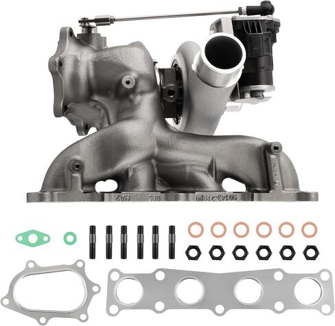 شاحن توربيني maXpeedingrods TD04HL4S-04H لسيارة Hyundai 2.0L Sonata 2011-2014 Santa Fe Sport 2013-2016، لسيارة Kia Optima Sportage مع محرك Theta II، 282312G410، سلسلة VL الأساسية in Saudi Arabia