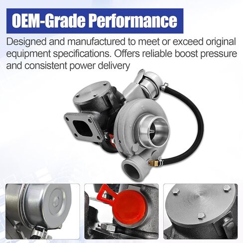 4045 S1BG036 Turbocharger Compatible with John Deere 4045 5030H 5030TF 5030HF HF270–Replace RE519535,RE538931 - Replace RE554959 in Saudi Arabia