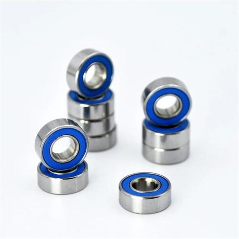 10pcs Stainless SMR115 2RS 5 * 11 * 4mm DDU Inner Diameter 5mm High Speed 1150 MR115 Miniature Bearing Ball Bearings in Saudi Arabia