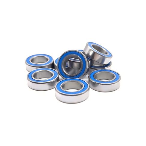 10PCS MR148RS 8X14X4 mm Bearing ABEC-7 Miniature MR148RS RU Ball Bearings Blue Sealed for Axial SCX10 II in Saudi Arabia