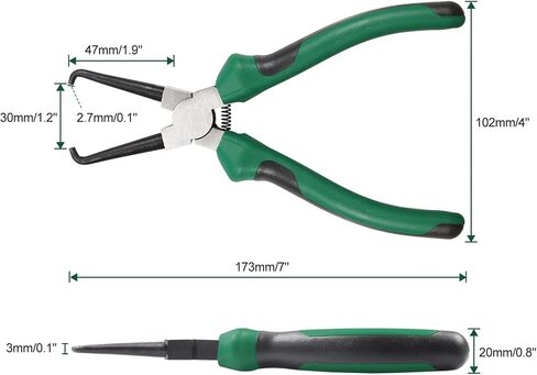 Car Fuel Line Pliers 7" Fuel Filter Pipe Hose Connector Removal Pliers Filter Calipers in Saudi Arabia