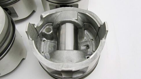 BMI MAHLE Pistons set Compatible with 6.6L Duramax 2001-2005 LB7 Right & Left set w/rings Standard Size SET in Saudi Arabia