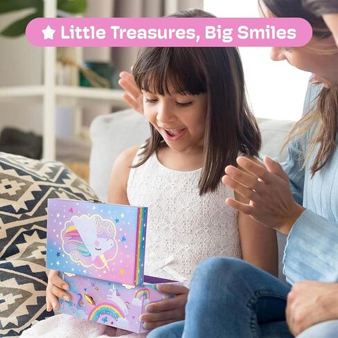 Jewelkeeper Jewelry Box for Girls - Black Ballerina Doll and Little Queen Design Music Box - Swan Lake Tune Musical Jewelry Box - Jewelry Organizer for Necklaces, Bracelets, and Earrings - 6x5x4-Inch in Kuwait