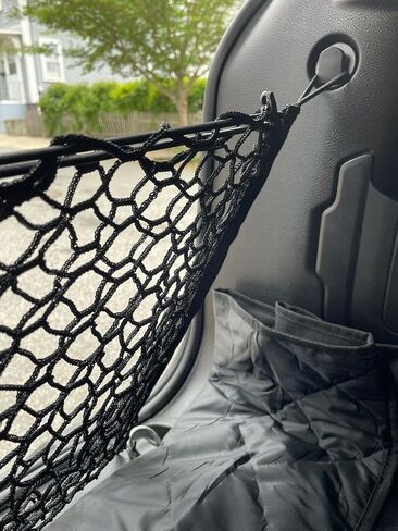 Rear Trunk Organizer Cargo Net for Jeep Patriot 2007-2017 – Envelope Style Cargo Net for SUV - Premium Mesh Elastic Car Trunk Organizer Vehicle Carrier Storage–Compatible with Patriot in Saudi Arabia