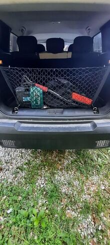 Rear Trunk Organizer Cargo Net for Jeep Patriot 2007-2017 – Envelope Style Cargo Net for SUV - Premium Mesh Elastic Car Trunk Organizer Vehicle Carrier Storage–Compatible with Patriot in Saudi Arabia