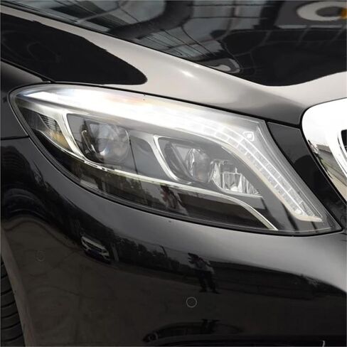 قطع غيار السيارات استبدال مصباح الكمبيوتر الشفاف الإسكان الزجاج الأمامي لبنز S-Class 2014-2017 W222 S320 S400 S500 S600 (يسار) in Saudi Arabia