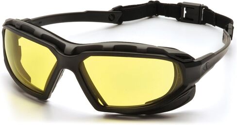 Pyramex Safety - SBG5080DT Highlander XP Eyewear, Black-Gray Frame/Indoor-Outdoor Mirror Anti-Fog Lens in Kuwait
