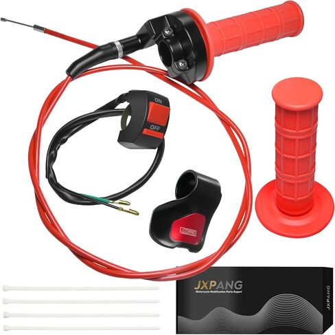 Universal Mini Bike Throttle Assembly&Cable Kit | Direct Replacement for Coleman BT200X,CT200U/EX,MB200&Predator 212cc/196cc Engines | Fits Most 7/8" Handlebar Mini Bikes with Cruise Control (Purple) in Saudi Arabia