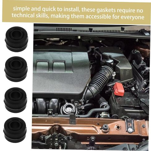 PRETYZOOM DIY Car Air Tool 50pcs Rubber Gasket Opener Rings Bottle Opener Seal Auto Repair Accessories Easy Install in Saudi Arabia