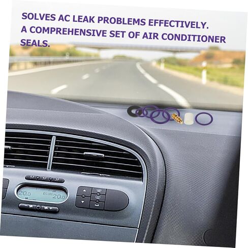 Ciieeo 2sets Automotive Air Conditioning Seal Assortment Maintenance and Repair Easy Installation Compatible Models and Sealing in Saudi Arabia