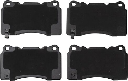 Front and Rear Brake Pad Set Ceramic Hardware Compatible with 2015-2017 Cadillac ATS 2015-2017 CTS in Saudi Arabia