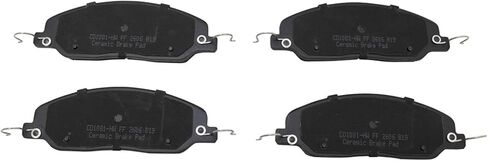 Front and Rear Brake Pad Set Ceramic Hardware Compatible with 2011-2014 Ford Mustang in Saudi Arabia