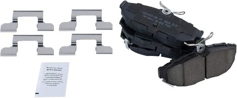 Front and Rear Brake Pad Set Ceramic Hardware Compatible with 2011-2014 Ford Mustang in Saudi Arabia