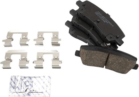 Front and Rear Brake Pad Set Ceramic Hardware Compatible with 2015-2022 Ford Mustang in Saudi Arabia