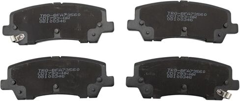 Front and Rear Brake Pad Set Ceramic Hardware Compatible with 2015-2022 Ford Mustang in Saudi Arabia