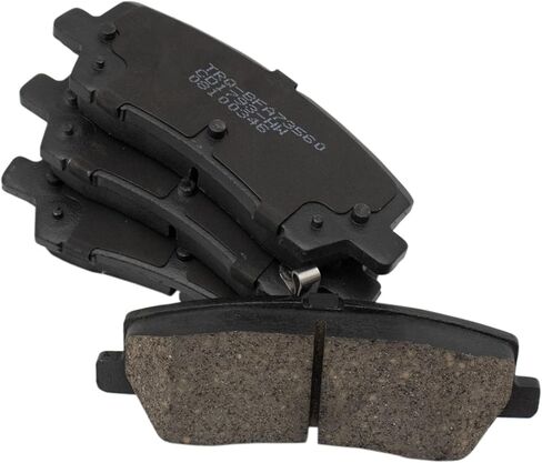 Front and Rear Brake Pad Set Ceramic Hardware Compatible with 2015-2022 Ford Mustang in Saudi Arabia