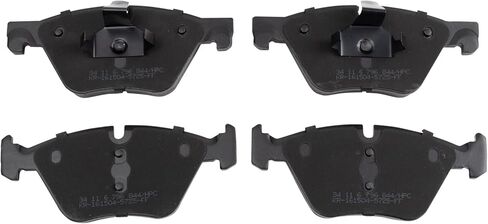 Front and Rear Brake Pad Set Ceramic Hardware Compatible with 2011-2016 BMW 528i in Saudi Arabia