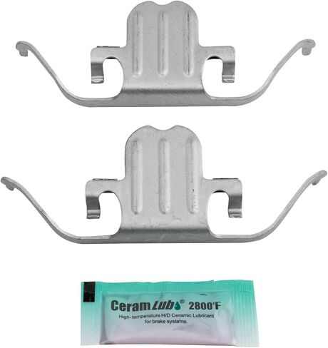 Front and Rear Brake Pad Set Ceramic Hardware Compatible with 2011-2016 BMW 528i in Saudi Arabia