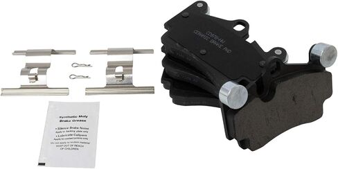 Front and Rear Brake Pad Set Ceramic Hardware Compatible with 2010 Volkswagen Touareg in Saudi Arabia