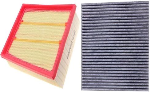 Car Air Conditioning Air Filter + Cabin Air Filter Replacement for B-MAX for Ecosport for Fiesta for KA+ CN11-9601-AD CN11-18D543-AA in Saudi Arabia