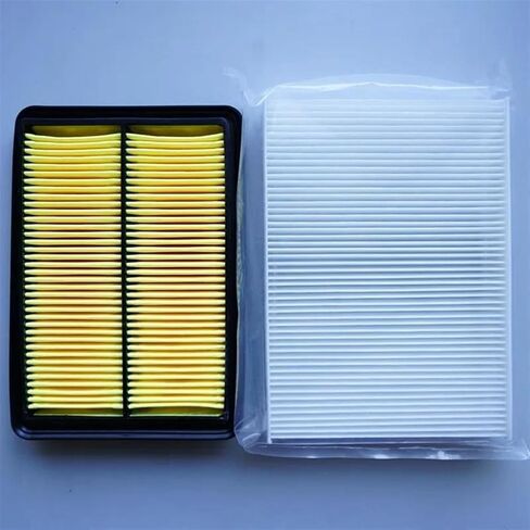 Car Air Conditioning Car Air Filter + Car Cabin Filter for Nissan for X-Trail for Qashqai 2014-2015 Filter Set Replacement Accessories in Saudi Arabia