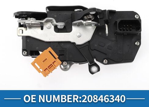 Front Left Driver Side Power Door Lock Actuator Motor No.20846340 Door Latch Actuator Assembly for Chevrolet Malibu 2006-2008 in Saudi Arabia