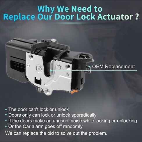 Front Left Driver Side Power Door Lock Actuator Motor No.20846340 Door Latch Actuator Assembly for Chevrolet Malibu 2006-2008 in Saudi Arabia