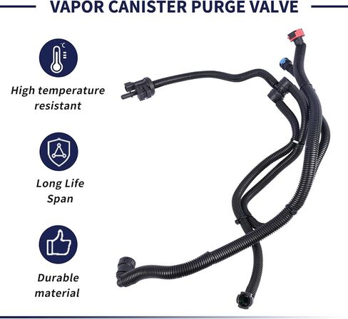 Vapor Canister Purge Valve K2GZ-9D289-A K2G3-9D289-AE Fit for Ford Edge 2015-2018 for Lincoln MKZ 2016-2018 for Lincoln Nautilus 2019-2022 Fuel Vapor Canister Vacuum Hose Pipe K2GZ9D289A in Saudi Arabia