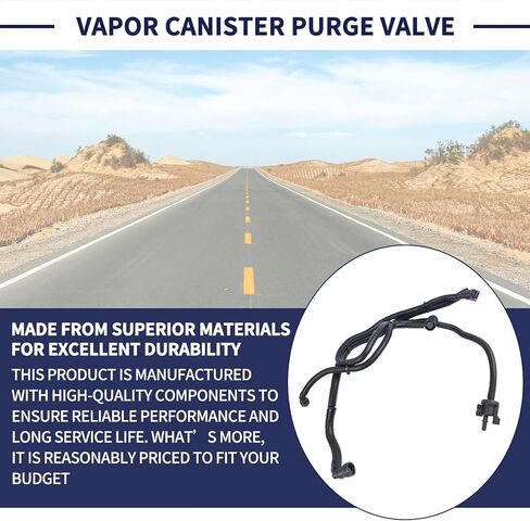 Vapor Canister Purge Valve K2GZ-9D289-A K2G3-9D289-AE Fit for Ford Edge 2015-2018 for Lincoln MKZ 2016-2018 for Lincoln Nautilus 2019-2022 Fuel Vapor Canister Vacuum Hose Pipe K2GZ9D289A in Saudi Arabia