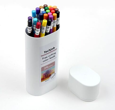 قلم رصاص ميكانيكي ملون 18 قطعة، 2.6 ملم in Kuwait