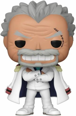 Funko Pop Anime – One Piece Monkey D. GARP #1850 | Official Vinyl Figure with Detailed Design | Navy Vice Admiral and Luffy's Grandpa | Anime Fan Edition | Window Box in Saudi Arabia