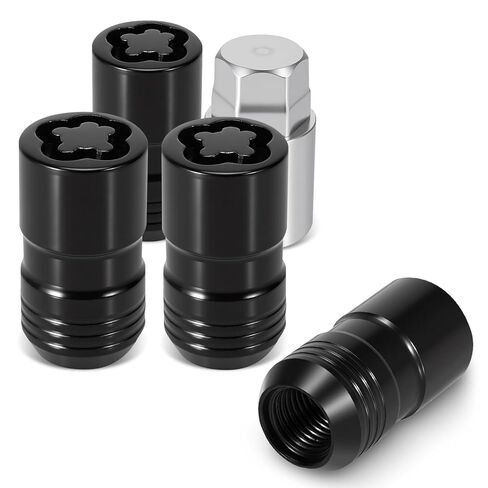 صواميل أقفال العجلات M14 x 1.50 متوافقة مع T-oyota T-undra، F-ord F-150، A-cura MDX، G-rand C-herokee، C-hevrolet S-ilverado، G-MC Y-ukon، C-adillac E-Scalade، D-odge R-AM وغيرها من المركبات in Saudi Arabia