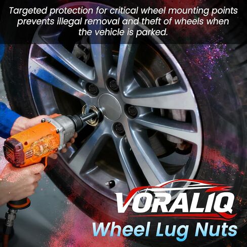 صواميل أقفال العجلات M14 x 1.50 متوافقة مع T-oyota T-undra، F-ord F-150، A-cura MDX، G-rand C-herokee، C-hevrolet S-ilverado، G-MC Y-ukon، C-adillac E-Scalade، D-odge R-AM وغيرها من المركبات in Saudi Arabia