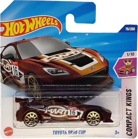 Hot Wheels - Toyota GR86 Cup - Compact Kings 1/10 - HYX74 - Short Card - Bridgestone - Sparco - Mattel 2025-1:64 in Saudi Arabia