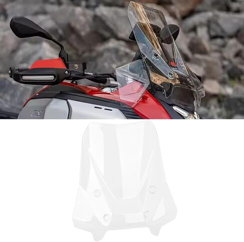 الزجاج الأمامي للدراجات النارية BMW R1300GS GS1300 R1300 GS Adventure 2024 واقي الرياح الأمامي من الأكريليك الأمامي لدرع الرياح (شفاف) in Kuwait