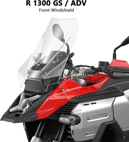 الزجاج الأمامي للدراجات النارية BMW R1300GS GS1300 R1300 GS Adventure 2024 واقي الرياح الأمامي من الأكريليك الأمامي لدرع الرياح (شفاف) in Kuwait