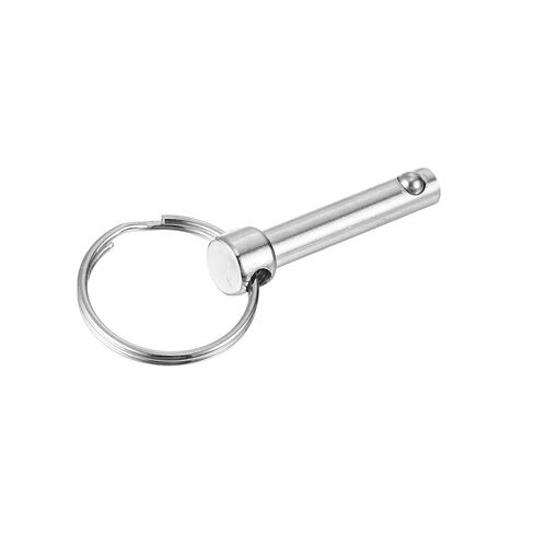 uxcell 4Pcs 6mmx25mm Quick Release Pins, Carbon Steel Marine Hardware for Marine Mountain Seat, Ship Outfitting, Shipbuilding, Blue White in Saudi Arabia