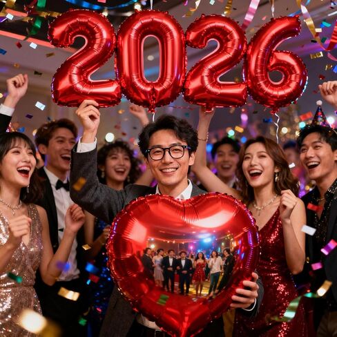 2026 بالونات 16 بوصة سوداء 2026 عدد بالونات بالونات السنة الجديدة لديكورات السنة الجديدة 2026 لوازم حفلات ليلة رأس السنة الجديدة عيد الميلاد وأعياد الميلاد والتخرج in Kuwait